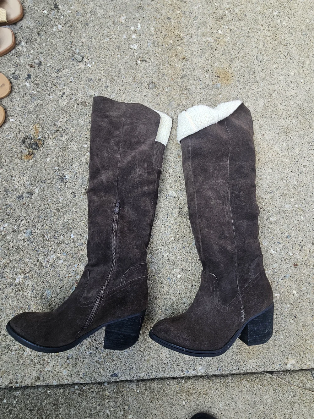 Free People sherpa lined
